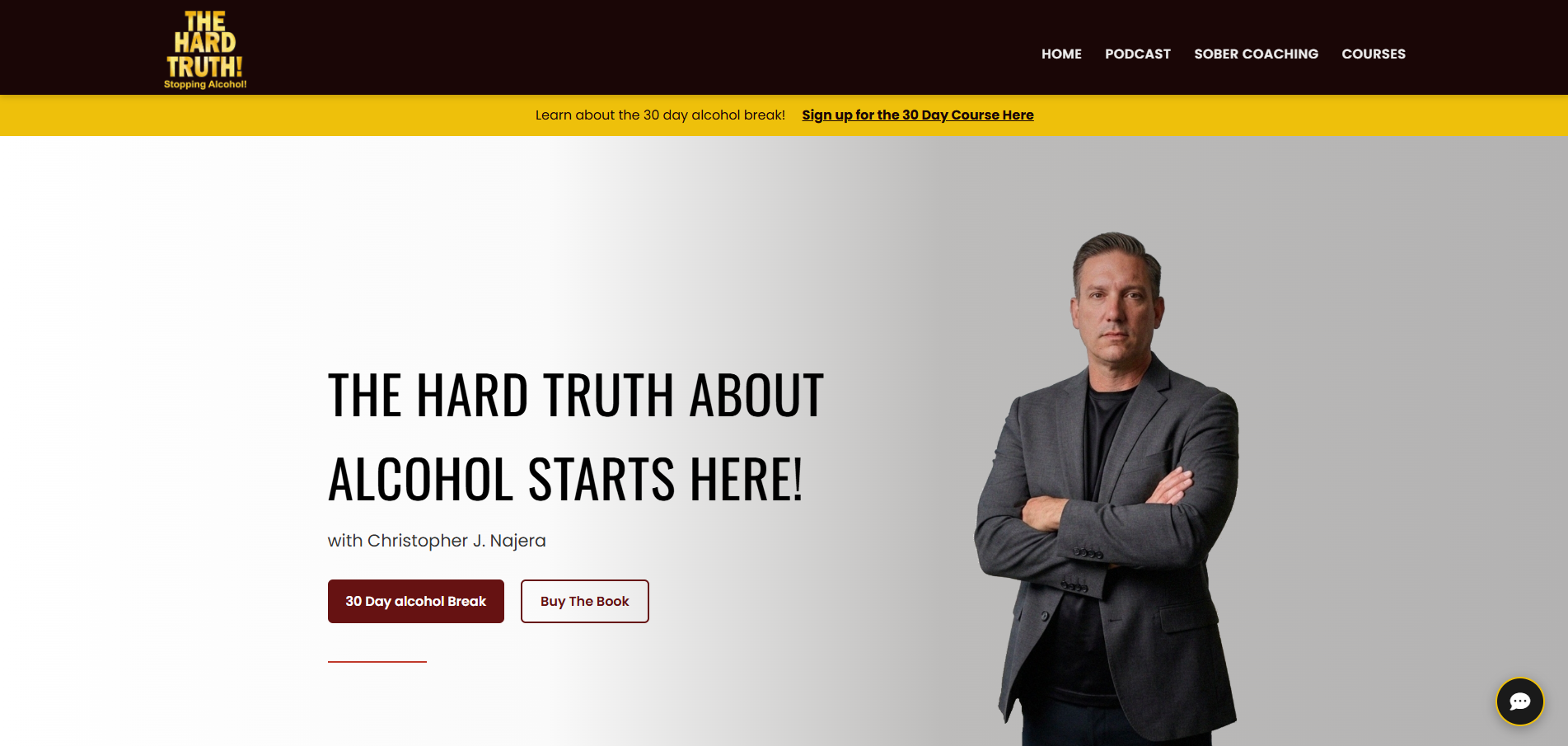 The Hard Truth AF Website Design